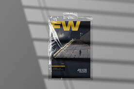 潮流透明褶皱样机