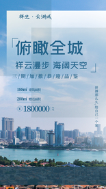 地产加推促销活动宣传海报素材