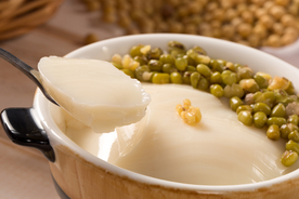 绿豆养颜豆花