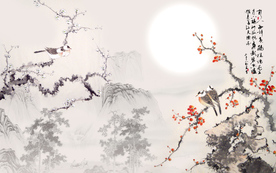 装饰画 新背景墙 瓷砖背景墙