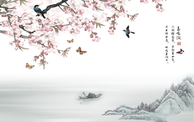 装饰画 新背景墙 瓷砖背景墙