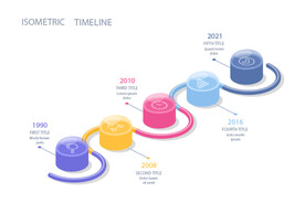 信息图模板 流程