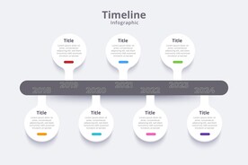 信息图模板 流程