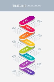 信息图模板 流程