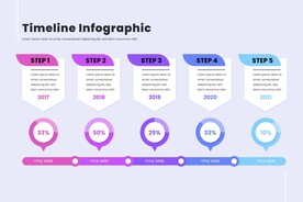 信息图模板 流程