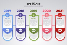 信息图模板 流程