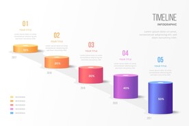 信息图模板 流程