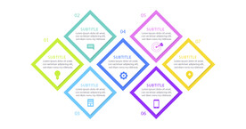 信息图模板 流程