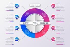 信息图模板 流程