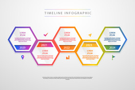 信息图模板 流程