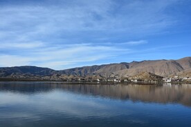 西藏风景湖水