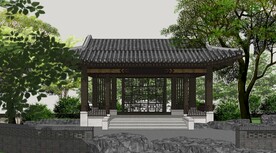 中式园林景观