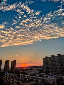 夕阳西下