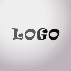 广告logo模糊效果样机