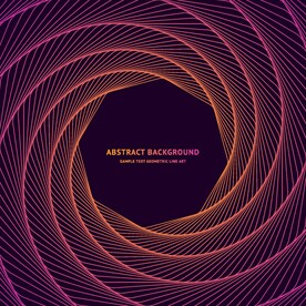 AI创意渐变线条科技海报背景