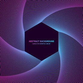 AI创意渐变线条科技海报背景