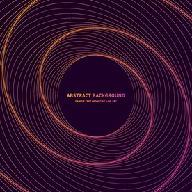 AI创意渐变线条科技海报背景