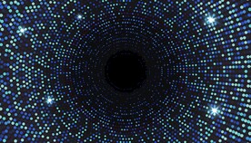 炫彩格子阵列点图片