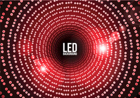 LED炫彩格子阵列点图片