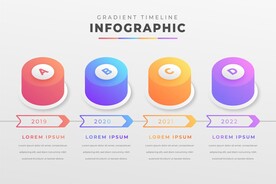 信息图模板 流程