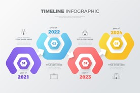 信息图模板 流程