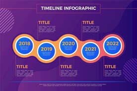 信息图模板 流程