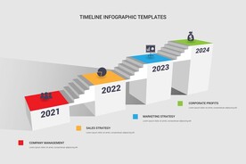 信息图模板 流程