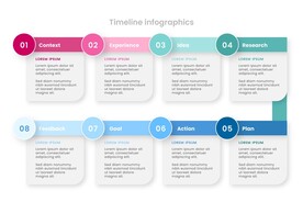 信息图模板 流程