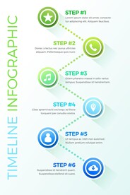 信息图模板 流程