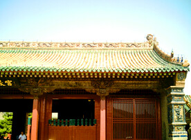 古建筑屋顶屋檐