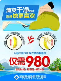 包皮活动海报