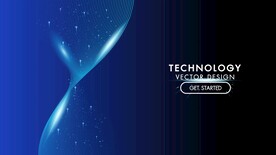 科技动感曲线底纹图片