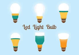 手绘灯泡图标图片