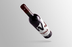 红酒瓶样机