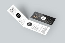 传单广告折页样机