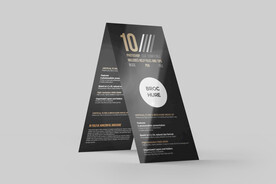 传单广告折页样机