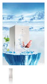 冷柜 冰箱海报