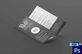 传单广告折页样机