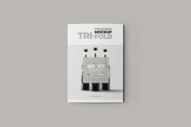 传单广告折页样机