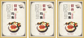 食堂文化展板