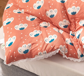 被角花边