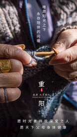 重阳节传统节日活动海报素材