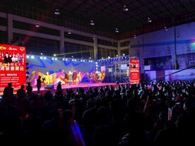 碧湖湾慈善晚会谢东演唱会照片