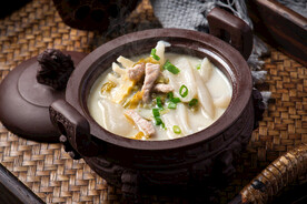 雪菜肉丝面疙瘩