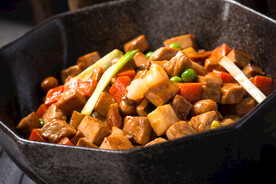 八宝炒酱丁