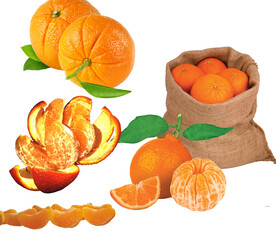 橘子素材
