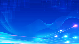 蓝色科技创新论坛海报背景