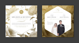 相册封面婚礼邀请函模版