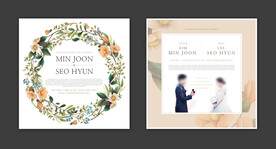 相册封面婚礼邀请函模版