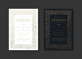 相册封面婚礼邀请函模版